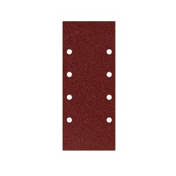 Lija Recambio Con Velcro 93x228 mm. con Agujeros Grano 180 (10 Piezas) WOLFPACK LINEA PROFESIONAL