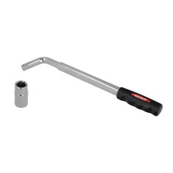 Llave Extensible Para Rueda de Coche 17x19 mm. Llave Cruz, Llave Telescopica Neumaticos, WOLFPACK LINEA PROFESIONAL