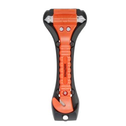 Martillo Rompecristales con Cuchilla WOLFPACK LINEA PROFESIONAL