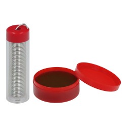 Estaño Con Pasta Decapante Set Dispensador WOLFPACK LINEA PROFESIONAL