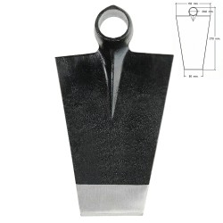 Azada Forjada Sin Mango 64/ 910 Gramos WOLFPACK LINEA PROFESIONAL