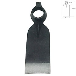 Azada Forjada Sin Mango 210/ 460 Gramos WOLFPACK LINEA PROFESIONAL