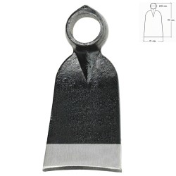 Azada Forjada Sin Mango 343/ 400 Gramos WOLFPACK LINEA PROFESIONAL