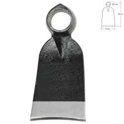 Azada Forjada Sin Mango 343/ 310 Gramos WOLFPACK LINEA PROFESIONAL