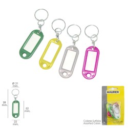 Llavero Portaetiquetas (Blister 4 piezas) MAURER