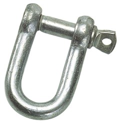 Grillete Recto Galvanizado 22 mm. 7/8" Uso Domestico WOLFPACK LINEA PROFESIONAL