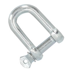 Grillete Recto Galvanizado 11 mm. 7/16" Uso Domestico WOLFPACK LINEA PROFESIONAL