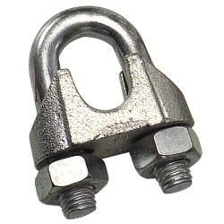 Sujetacables Galvanizado 16 mm. 5/8" Uso Domestico WOLFPACK LINEA PROFESIONAL