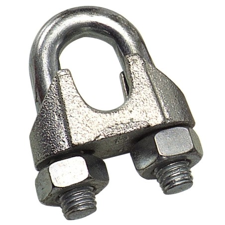 Sujetacables Galvanizado 14 mm.9/16" Uso Domestico WOLFPACK LINEA PROFESIONAL