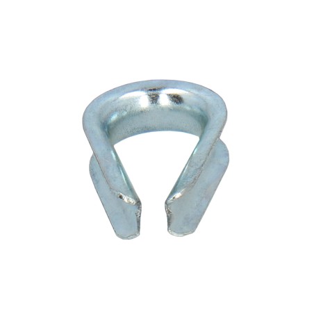 Guardacabos Zincado Para Cable 10 mm. WOLFPACK LINEA PROFESIONAL