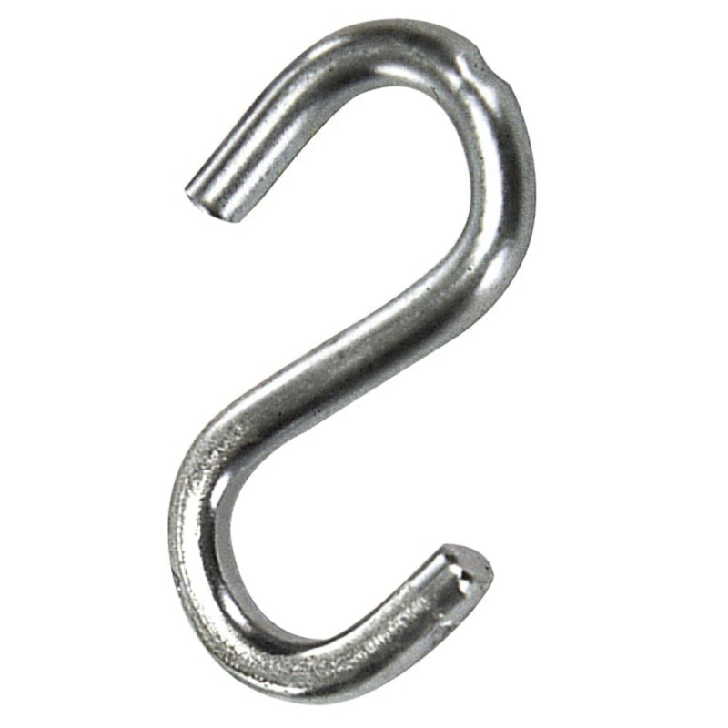 Gancho "S" Hierro Zincado 60 mm. "Uso Doméstico" WOLFPACK LINEA PROFESIONAL
