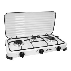 Cocina Gas 3 Fuegos Potencia 5,4 Kw. WOLFPACK LINEA PROFESIONAL