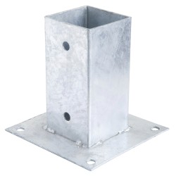 Soporte Anclaje Galvanizado Pérgola 71x71mm SATURNIA