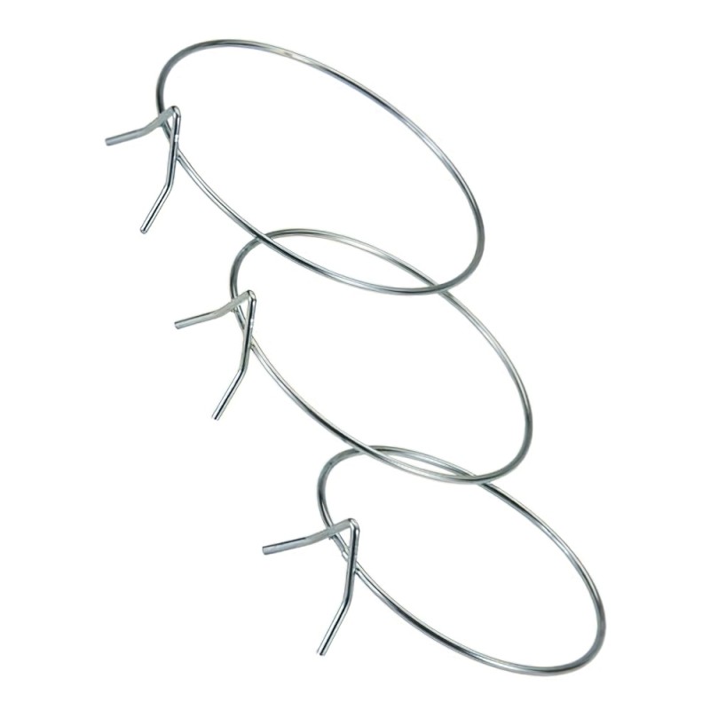 Soporte Maceta Pared Zincado 18 cms SATURNIA