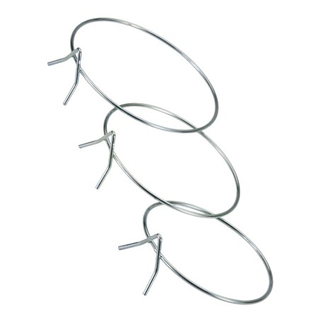 Soporte Maceta Pared Zincado 18 cms SATURNIA