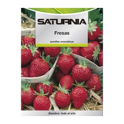 Semillas Huerto Fresas SATURNIA