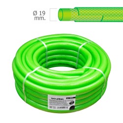 Manguera Latflex Reforzado Ø 19 mm. - 3/4 " Rollo 50 Metros Manguera Jardin, Manguera Riego, Manguera Reforzada, SATURNIA