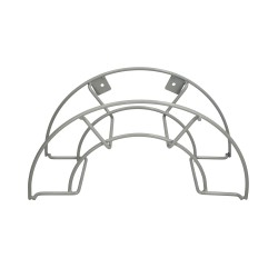 Soporte Manguera Pared Metalica 1/2 Luna Color Gris WOLFPACK LINEA PROFESIONAL