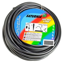 Goteo Microtubo Pvc (Rollo 25 Metros) Saturnia SATURNIA