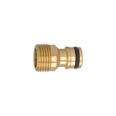 Adaptador Manguera Laton 1/2" Macho SATURNIA