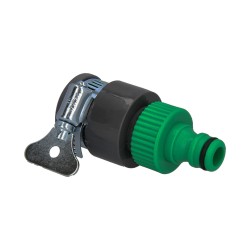 Adaptador Manguera Plastico Para Grifo Blister SATURNIA