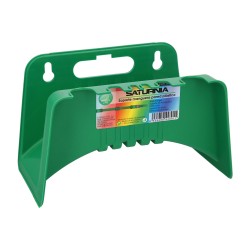 Soporte Para Mangueras De Jardín. Fijación a la Pared. Realizado en Plastico SATURNIA