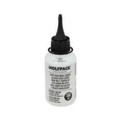 Aceite Lubricante Multiuso Liquido 100 ml. Aceite Cadenas, Aceite Bisagras, Aceite Maquinas Coser, Aceite Cerraduras WOLFPACK L