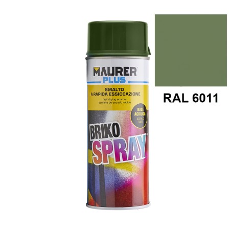 Spray Pintura Verde Reseda 400 ml. MAURER