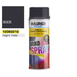 Spray Pintura Negro Mate Profundo 400 ml. MAURER