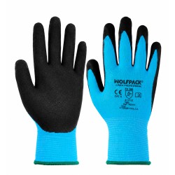 Guantes Nitrilo Reforzado Impregnado Talla 8" WOLFPACK LINEA PROFESIONAL