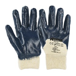 Guantes Nitrilo / Lona Pesados Nimax 8" WOLFPACK LINEA PROFESIONAL
