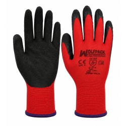 Guantes Latex / Nylon Gripflex Talla 8" WOLFPACK LINEA PROFESIONAL