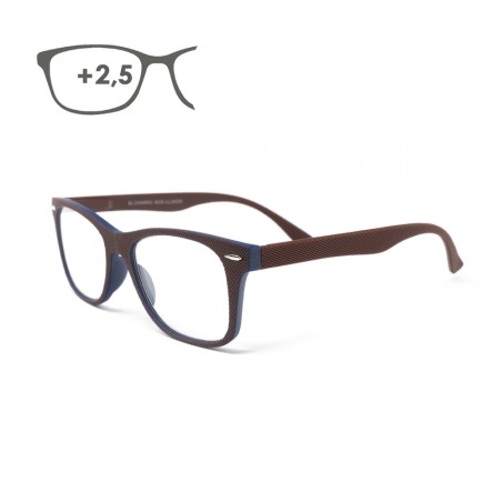 Gafas Lectura Illinois Rojas Aumento +2,5 Gafas De Vista, Gafas De Aumento, Gafas Visión Borrosa EL CHARRO