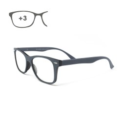 Gafas Lectura Illinois Gris Aumento +3,0 Gafas De Vista, Gafas De Aumento, Gafas Visión Borrosa EL CHARRO