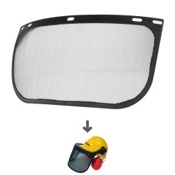 Recambio Protector Facial Para Casco Con Visera, Protector Facial De Rejilla y Protector Auditivo Maurer Modelo 99790 MAURER