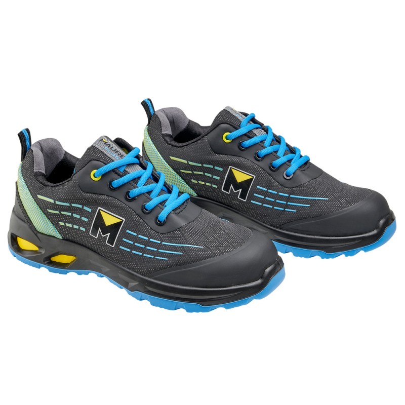 Deportiva Seg. Maurer S3L Modelo Lapis Antideslizante con suela y puntera antiperforación Resistente a los Hidrocarburos Nº 42.
