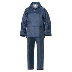 Traje de Agua Impermeable Azul Nylon Talla 9-XXL WOLFPACK LINEA PROFESIONAL