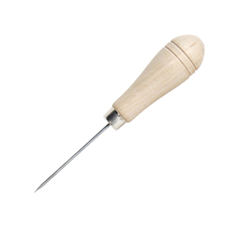 Punzon Mango Madera Sin Ojo Nº   0 WOLFPACK LINEA PROFESIONAL