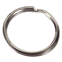 Anilla Llavero Niquelada 2,1x32x27 mm. (Bolsa 200 Unidades) WOLFPACK LINEA PROFESIONAL