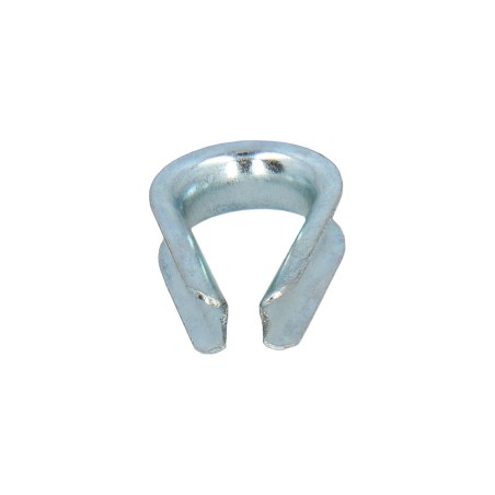 Guardacabos Zincado Para Cable 6 mm. WOLFPACK LINEA PROFESIONAL