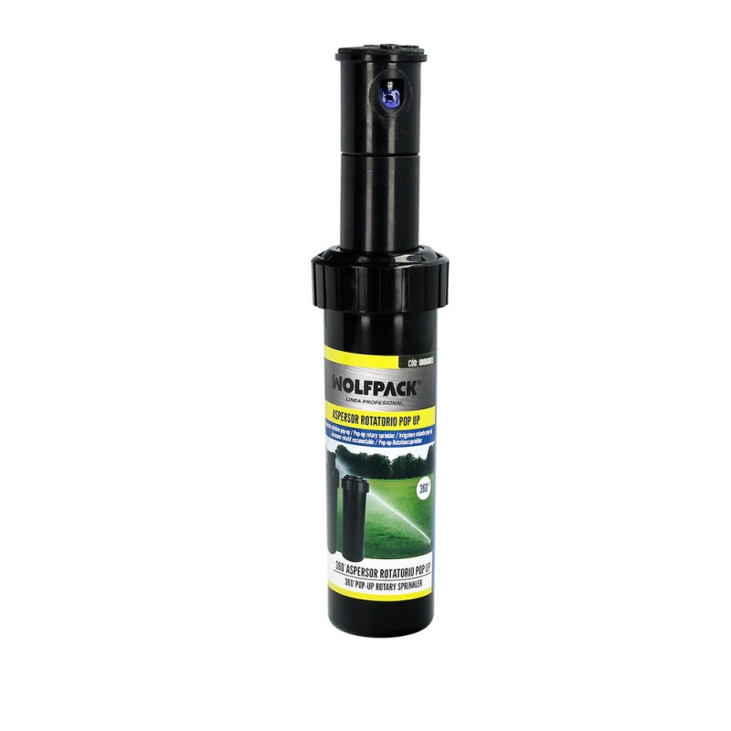Aspersor Rotatorio Pop Up 360º WOLFPACK LINEA PROFESIONAL