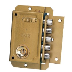 Cerradura Fac S 90           Pintada  Derecha FAC