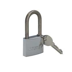 Candado Inoxidable Arco Largo 50mm. WOLFPACK LINEA PROFESIONAL