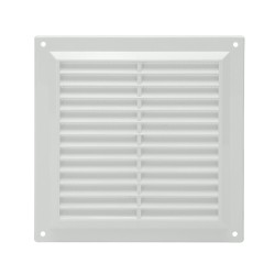 Rejilla Plastico Sobreponer Con Malla Posterior 17x17 cm. WOLFPACK LINEA PROFESIONAL