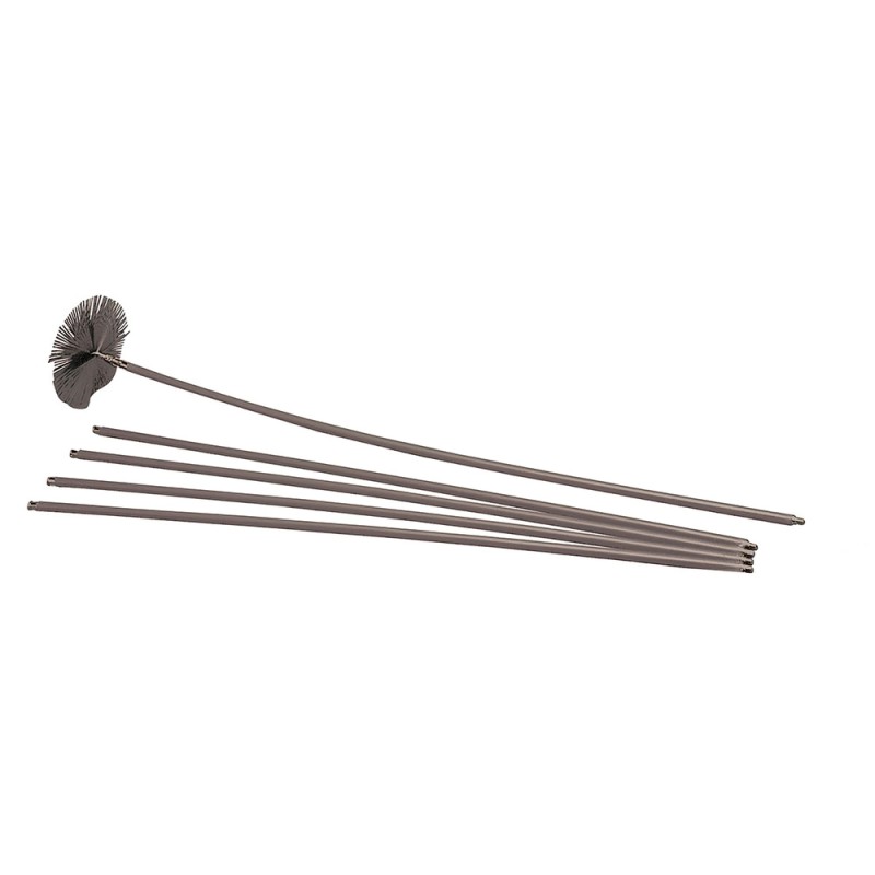 Deshollinador Cepillo Kit Chimeneas 6,7 metros x 250 mm. Diámetro. WOLFPACK LINEA PROFESIONAL