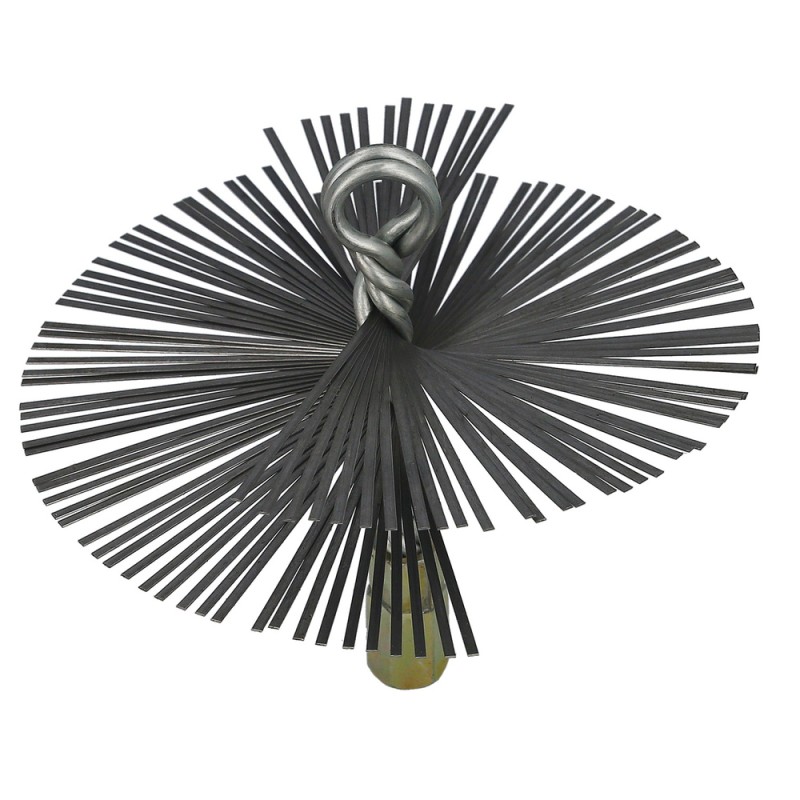 Cepillo Deshollinador Acero Pl. 150mm M12 WOLFPACK LINEA PROFESIONAL