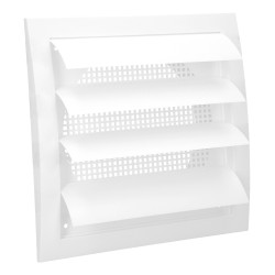 Rejilla De Plastico Con Malla Posterior Y Lamas Movibles 20x20 cm WOLFPACK LINEA PROFESIONAL