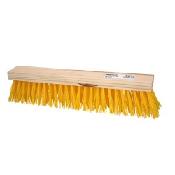 Cepillo Barrendero Industrial Fibra Polipropileno. Soporte Madera 50 cm. (Sin Mango) WOLFPACK LINEA PROFESIONAL