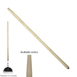 Mango Madera Raedera 900x35 mm. WOLFPACK LINEA PROFESIONAL