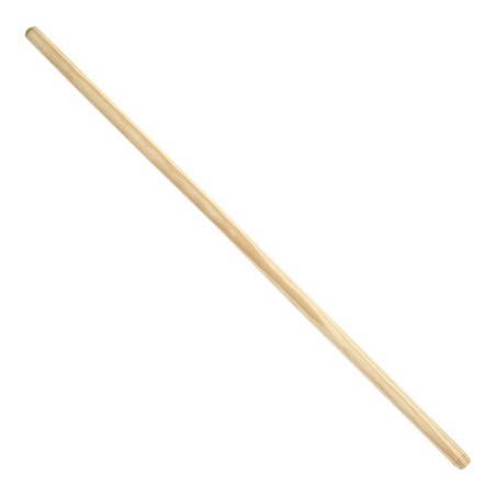 Mango Madera Para Cepillo Barrendero Rosca 1200 x Ø 28 mm. WOLFPACK LINEA PROFESIONAL